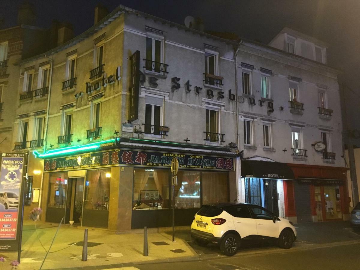 Hotel De Strasbourg Aulnay-sous-Bois Εξωτερικό φωτογραφία